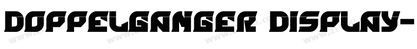doppelganger Display字体转换